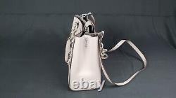 Authentic Michael Kors Jet Set Chain Pearl Gray Shoulder Handbag