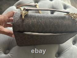 MICHAEL KORS Jade Shoulder Bag, Brown Retail USD 349.95