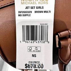 Michael Kors Duffle Bag- Medium Jet Set Girls Logo