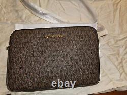 Michael Kors Jet Set Crossbody in Brown New with Tags