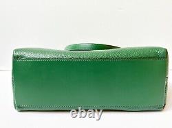 Michael Kors Jet Set Item Medium Chain Tote Shoulder Bag Purse Jewel Green