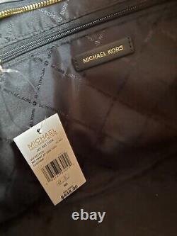 Michael Kors Jet Set Item Medium Front Zip Pocket Chain Tote Shoulder Bag