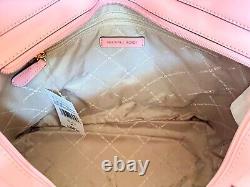 Michael Kors Jet Set MD Pocket Tote Shoulder Bag + Double Zip Wallet Primrose