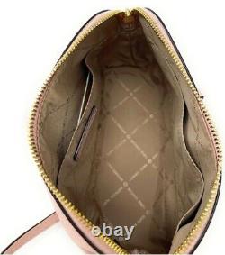Michael Kors Jet Set Medium Crossbody Leather Handbag- Powder Blush