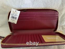 Michael Kors Jet Set Medium Front Pocket Chain Mulberry With Continental Wallet