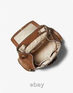 Michael Kors Jet Set Medium Pebble Leather Chain Medium Backpack Bag Luggage