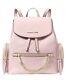 Michael Kors Jet Set Medium Pebbled Leather Backpack-Powder Blush Pink NWT