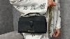 Michael Kors Jet Set Medium Saffiano Leather Smartphone Double Zip Crossbody Bag Black