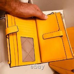 Michael Kors Jet Set Travel Medium Double Pocket Tote Shoulder Bag Mk + Wallet