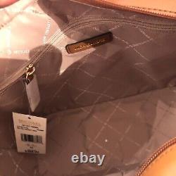 Michael Kors Jet Set Travel Medium Double Pocket Tote Shoulder Bag Mk + Wallet