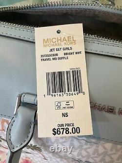 NWT Michael Kors Jet Set Girls Medium Duffle Bag